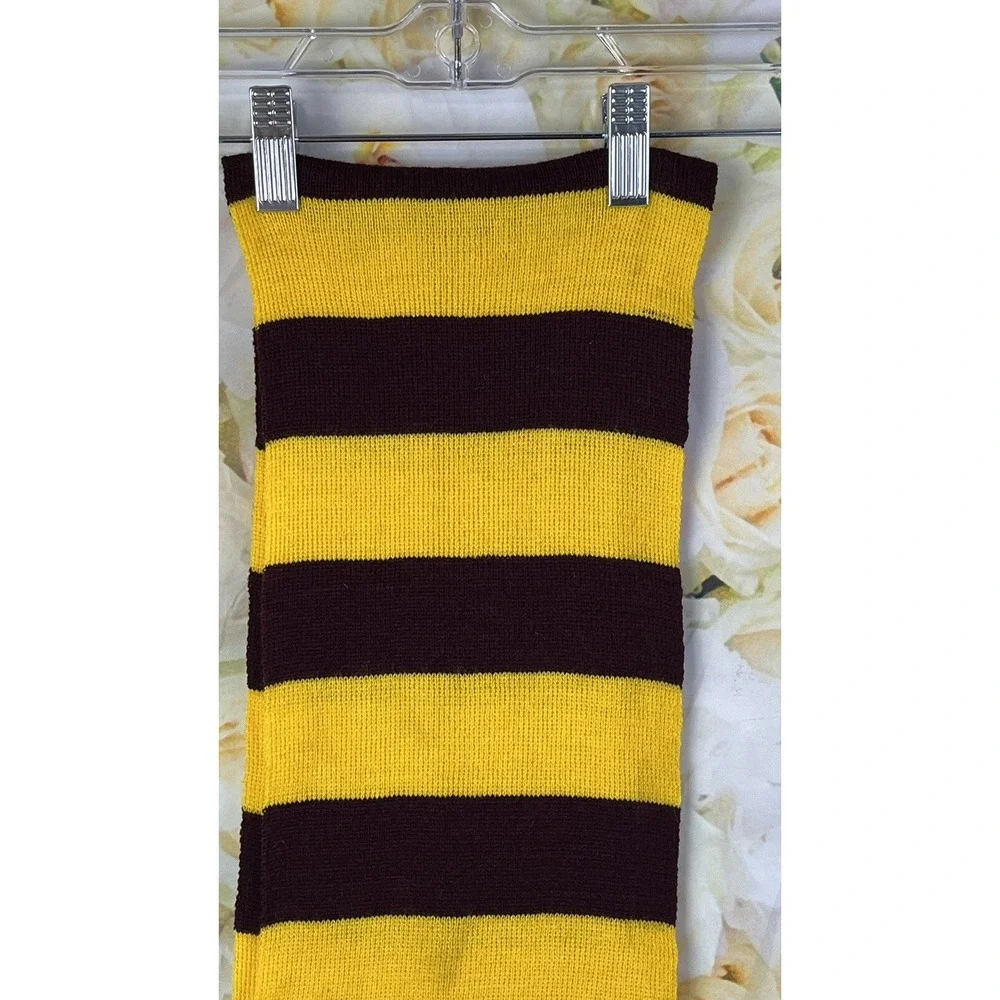 Harry Potter Scarf Gryffindor Unisex Striped Embroidered 56 Inches